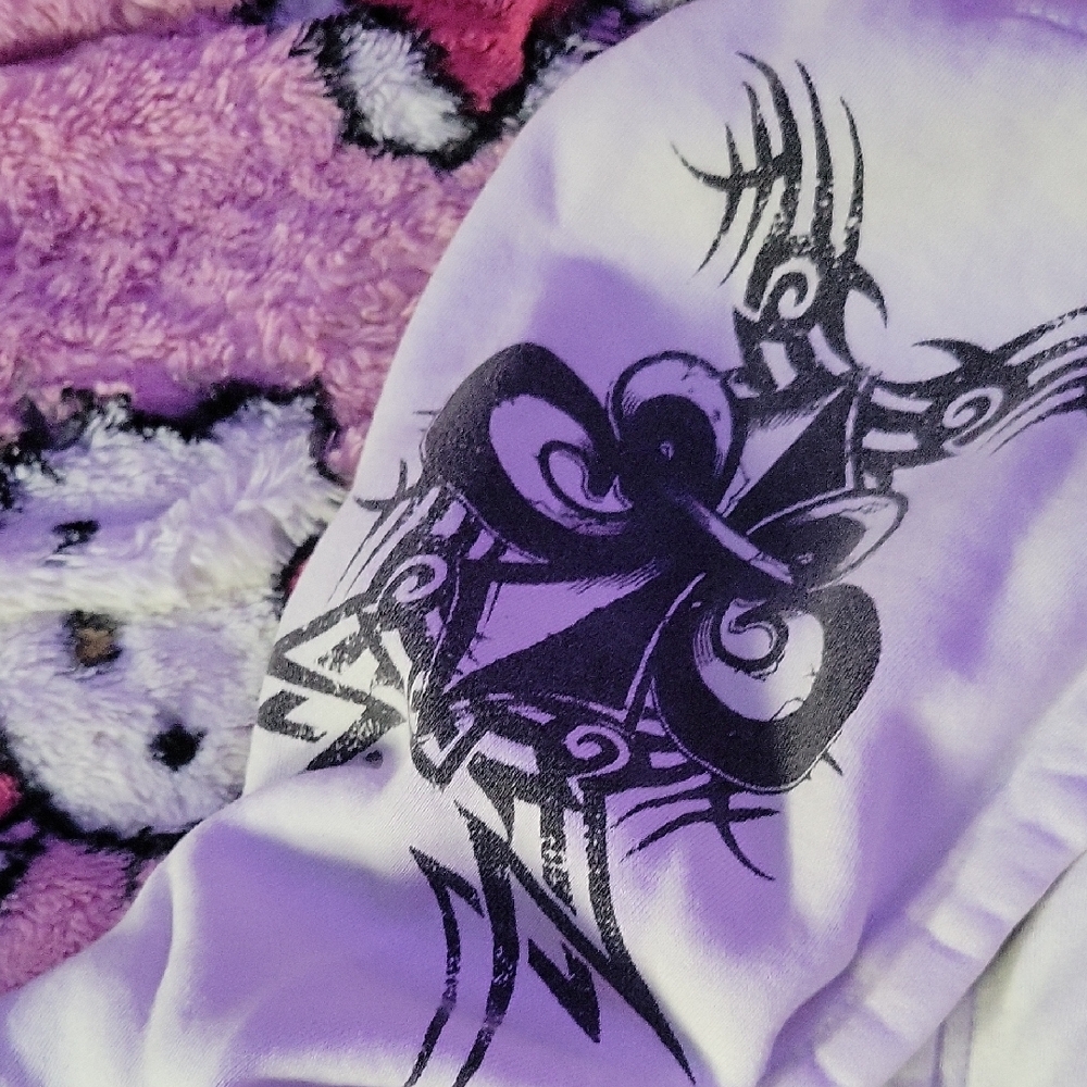White Cross Design Mma Elite Zip Up size xl - Picture 3 of 5
